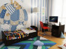 Детская кроватка трансформер Valle Allegra Comfort, венге
