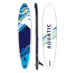 ДОСКА ДЛЯ SUP-СЕРФИНГА 11`6 AQUATIC SPORT-TRAVEL. Комплектация Комфорт.