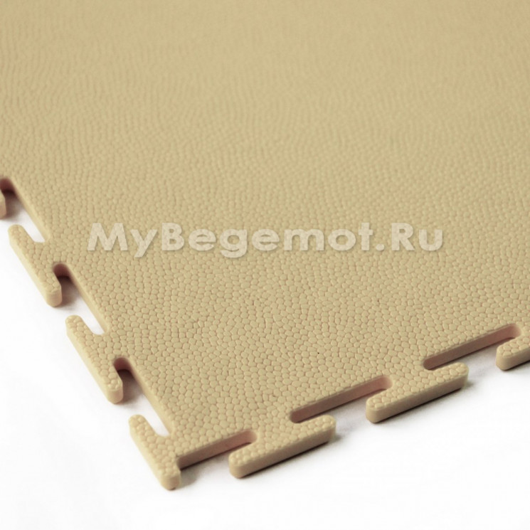 Модульное напольное ПВХ покрытие SENSOR BIT 7 мм, RAL 1019, бежевый.