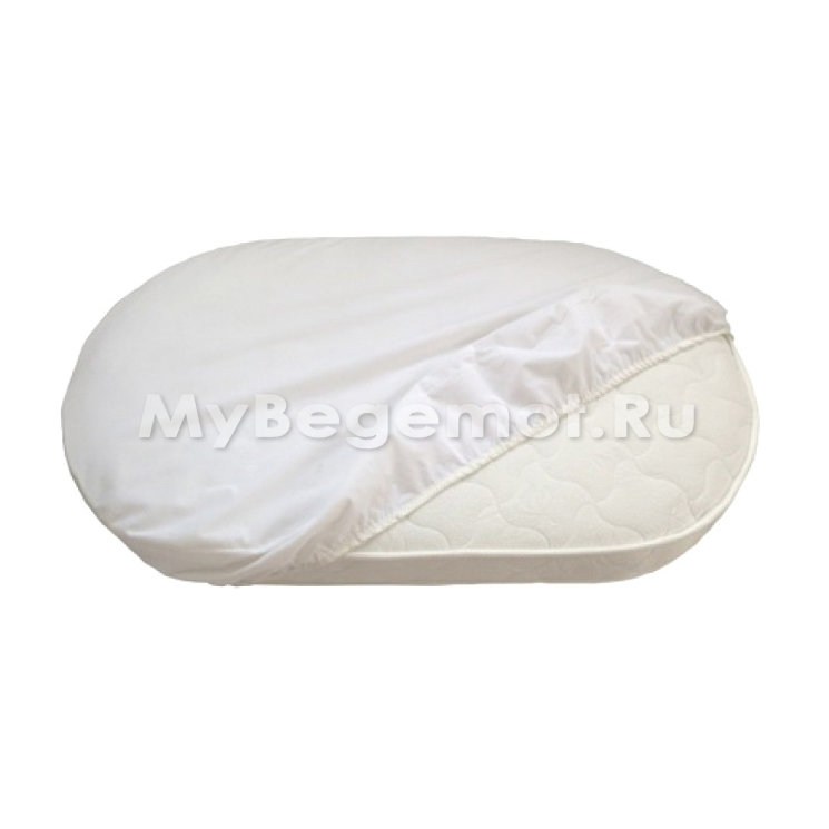 Наматрасник Valle Cotton Plus натяжной универсальный овал 92х75 (махра)