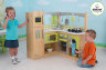 Угловая детская игровая кухня KidKraft Гурман, лайм