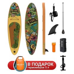 Двухслойный Сапборд Bradex Summer 11’ 335х86х15 см. 
