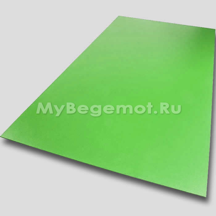 ЭВА листовой 9 мм, 70PS, лист 1550х850 мм, зеленый