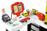 Игровой супермаркет с тележкой Smoby Supermarket Red, свет, звук