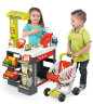 Игровой супермаркет с тележкой Smoby Supermarket Red, свет, звук